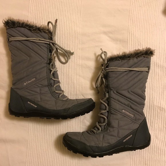 columbia quilted boots